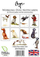 Fun Working Dog Notecards by Bryn Parry