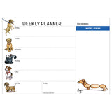 Small Dogs Weekly Planner by Bryn Parry