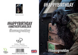 Cocker spaniel birthday card by Charles Sainsbury-Plaice
