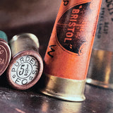 Sporting and shooting limited edition print. Old Shotgun Cartridges by Charles Sainsbury-Plaice