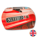 Nuffield Tractor Badge Medium Melamine Serving Tray by Charles Sainsbury-Plaice