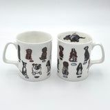 1x Bone China Dog Mug. Dogs Dinner