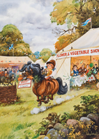 Horse or Pony Greeting Card "Highly Recommended" by Norman Thelwell