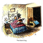 Dog Greeting Card. The Guard Dog by Norman Thelwell