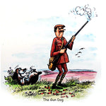 Dog and Shooting Greeting Card. The Gun Dog by Norman Thelwell