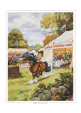 Cartoon horse or pony print. Highly Recommended by Thelwell