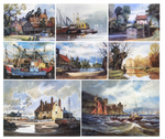 Landscape and Seascapes Greeting Card multipack by Norman Thelwell