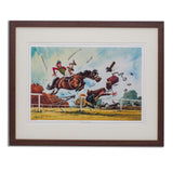 Fun horse racing print. Photo Finish by Thelwell