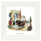Horse and pony cartoon print. Where have you left her this time, by Norman Thelwell