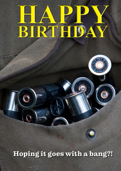 Shotgun cartridges in pocket of game coat
