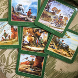Set of six Thelwell Shooting Coasters